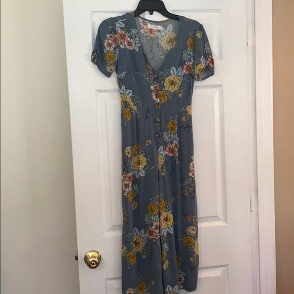 Band of Gypsies women’s XS floral print jumpsuit - Picture 1 of 6